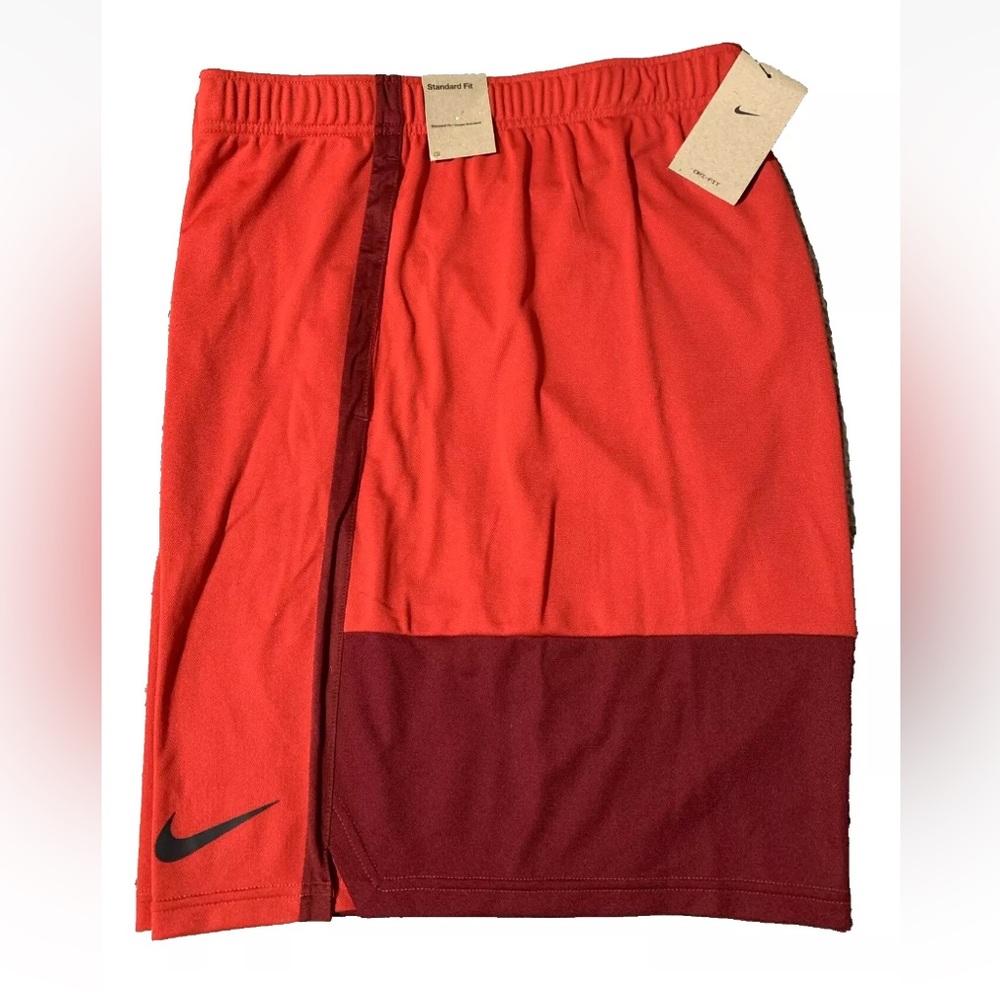 Nike Dri Fit 9” Hybrid Training Shorts Mens 4XL Red Performance Training
